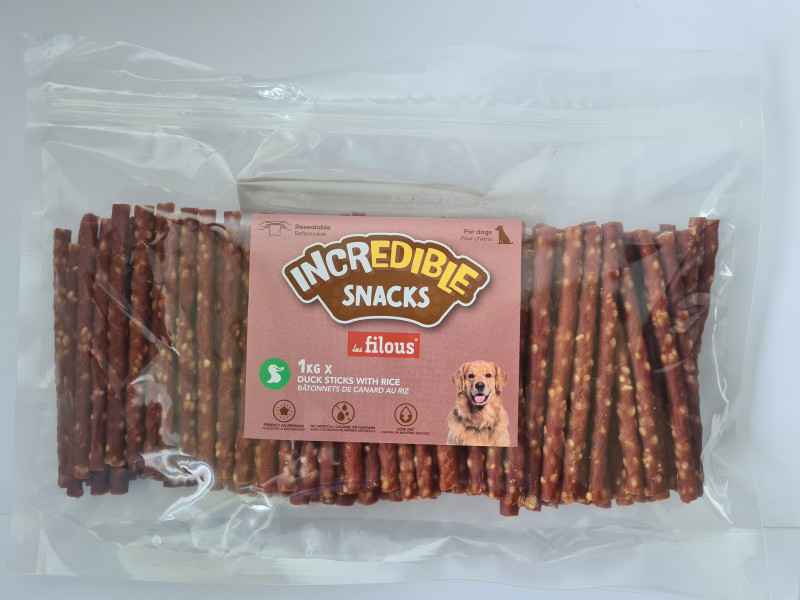 DUCK STICKS WITH RICE
