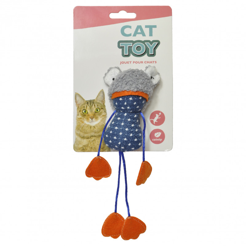 plush cat toy with catnip