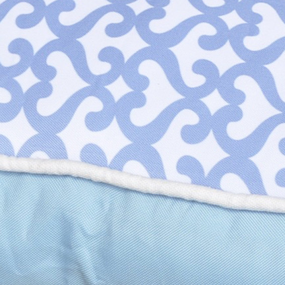 HAMPTONS blue rectangular pillow L size