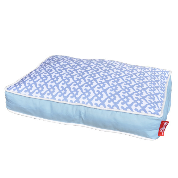 HAMPTONS blue rectangular pillow L size