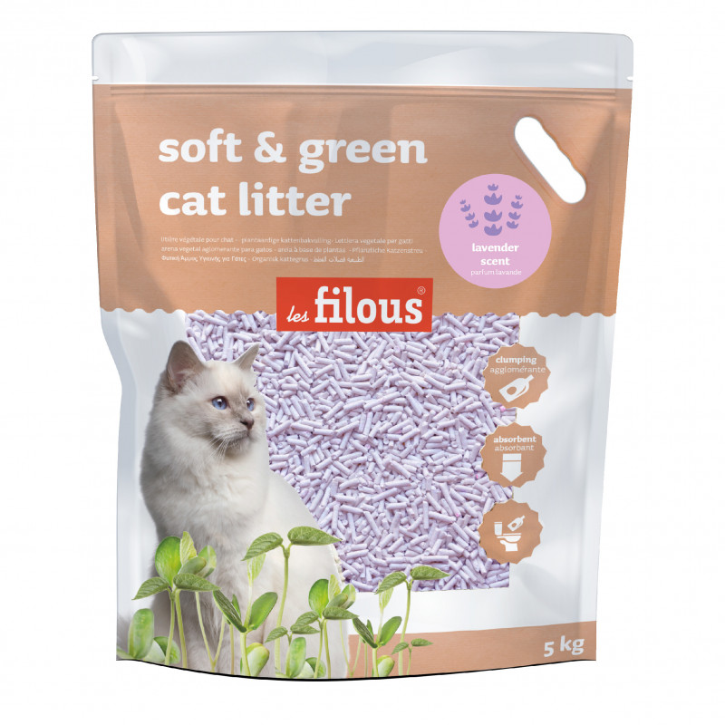 Cat litter lavender scent 5 kg